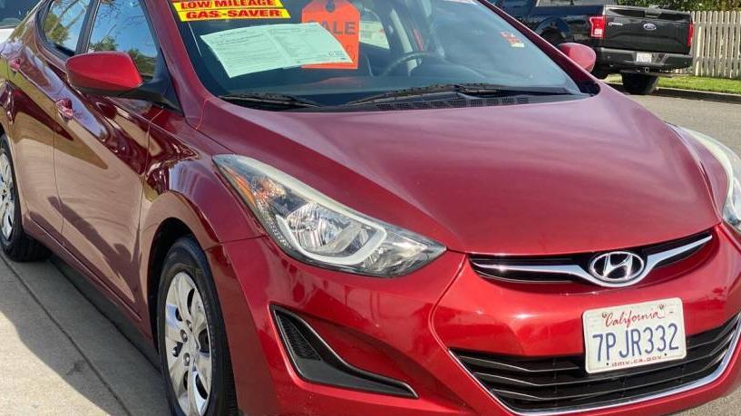 HYUNDAI ELANTRA 2016 5NPDH4AE8GH756703 image