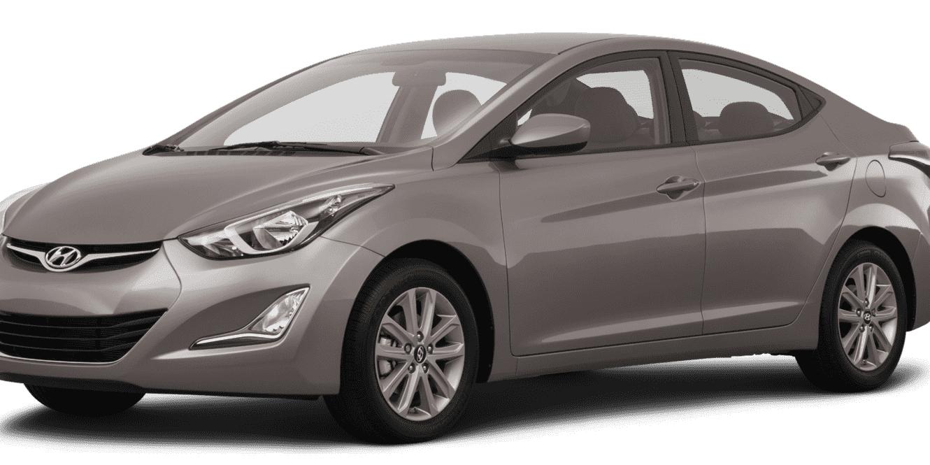 HYUNDAI ELANTRA 2016 5NPDH4AE0GH777383 image