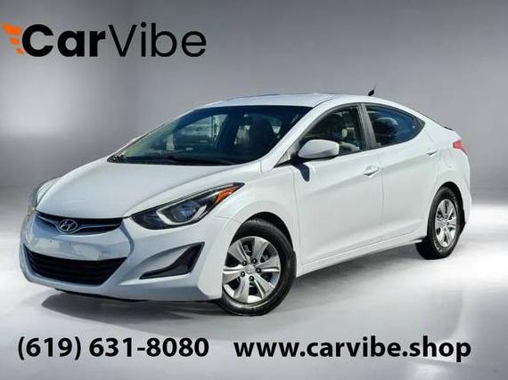 HYUNDAI ELANTRA 2016 5NPDH4AE6GH781423 image