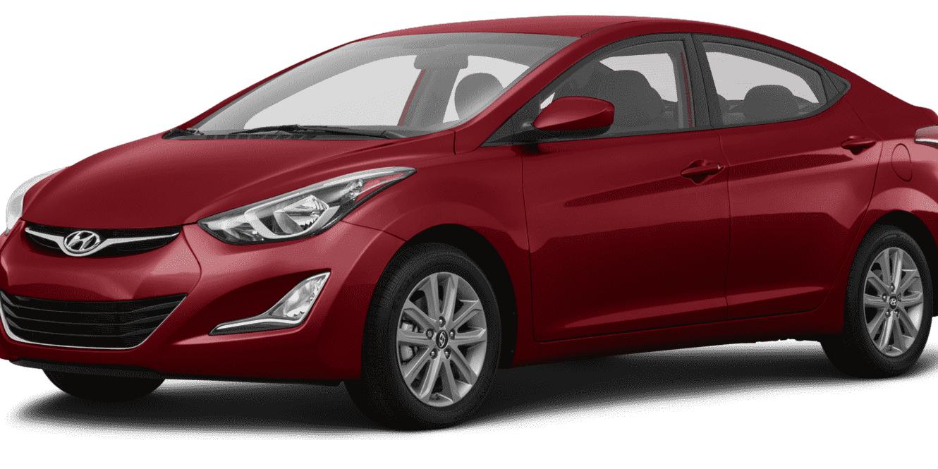 HYUNDAI ELANTRA 2016 5NPDH4AE7GH654857 image