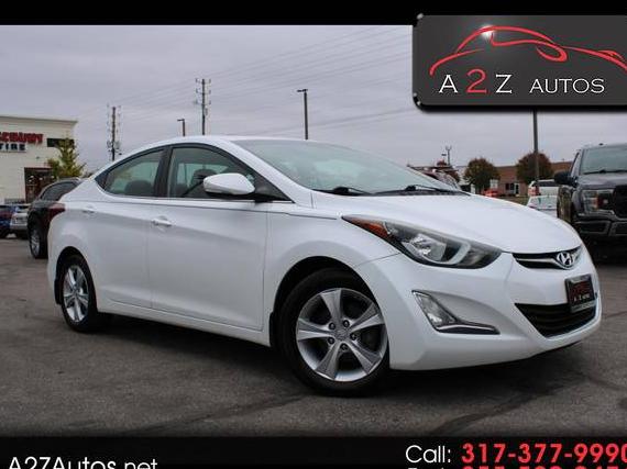 HYUNDAI ELANTRA 2016 5NPDH4AE7GH734773 image