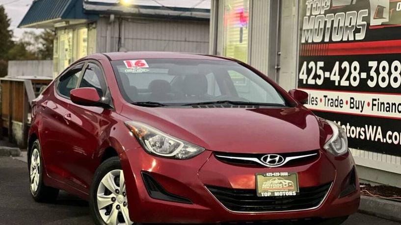 HYUNDAI ELANTRA 2016 5NPDH4AE0GH695752 image