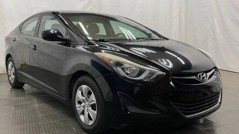 HYUNDAI ELANTRA 2016 KMHDH4AE6GU604713 image