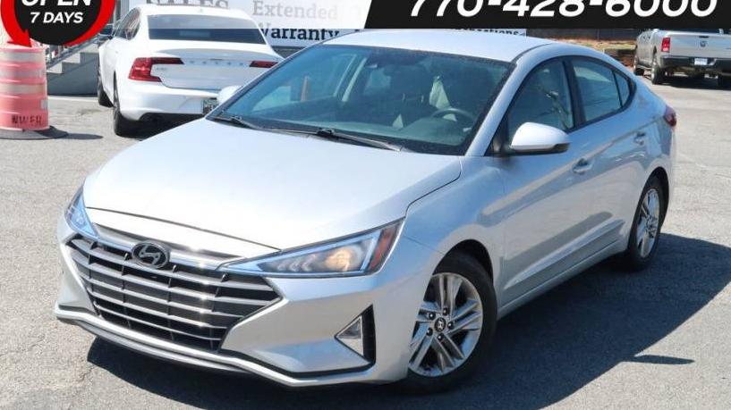 HYUNDAI ELANTRA 2019 5NPD84LF8KH466153 image