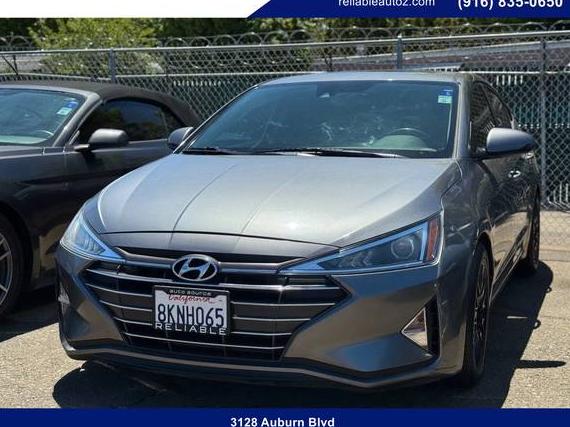 HYUNDAI ELANTRA 2019 5NPD84LF8KH457940 image