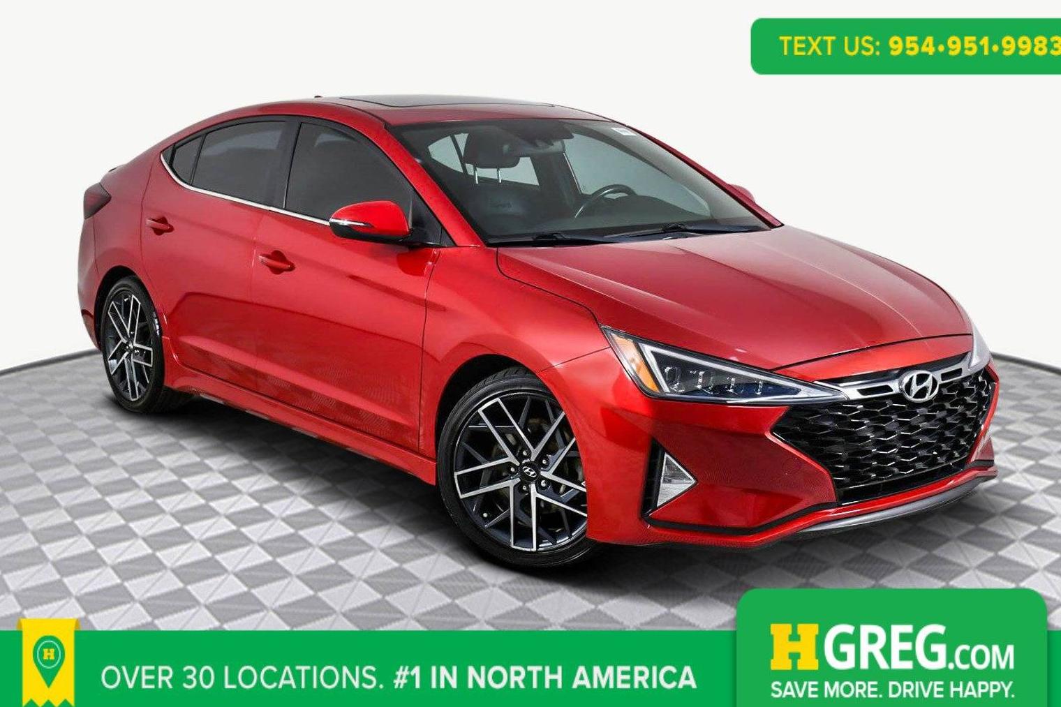 HYUNDAI ELANTRA 2019 KMHD04LB5KU885762 image