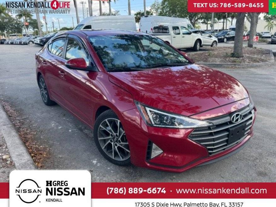 HYUNDAI ELANTRA 2019 5NPD84LF2KH412069 image
