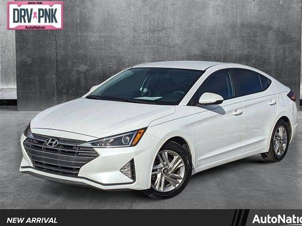 HYUNDAI ELANTRA 2019 5NPD84LF9KH452813 image