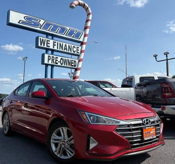 HYUNDAI ELANTRA 2019 5NPD84LF6KH446810 image