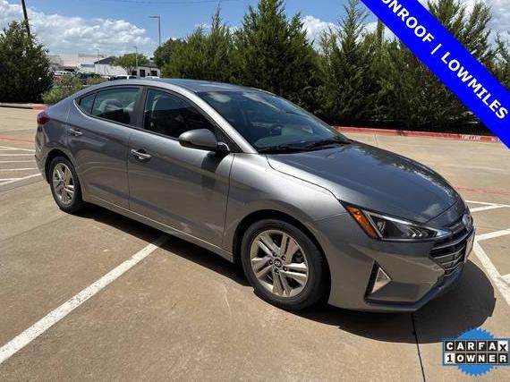 HYUNDAI ELANTRA 2019 5NPD84LF8KH457503 image