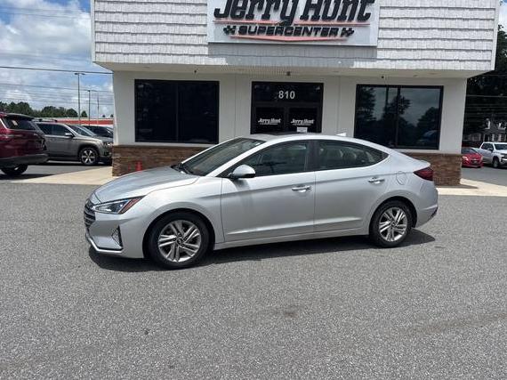 HYUNDAI ELANTRA 2019 5NPD84LF3KH454671 image