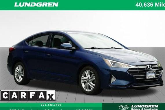 HYUNDAI ELANTRA 2019 5NPD84LF0KH417416 image