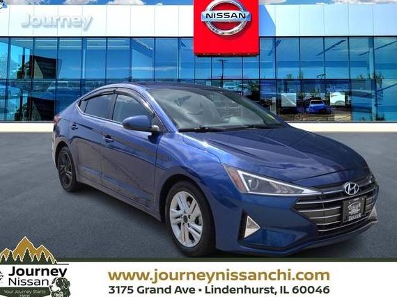 HYUNDAI ELANTRA 2019 5NPD84LF2KH412122 image