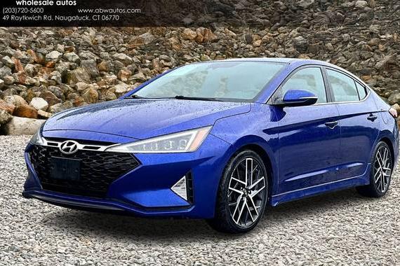 HYUNDAI ELANTRA 2019 KMHD04LB6KU862040 image
