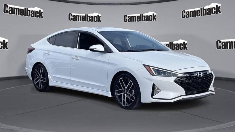 HYUNDAI ELANTRA 2019 KMHD04LBXKU832829 image