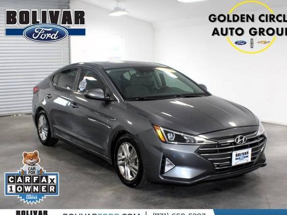 HYUNDAI ELANTRA 2019 5NPD84LF8KH462829 image