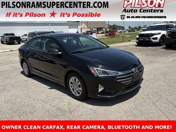 HYUNDAI ELANTRA 2019 KMHD74LF6KU774328 image