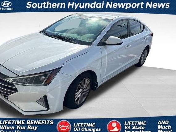 HYUNDAI ELANTRA 2019 5NPD84LF0KH491774 image