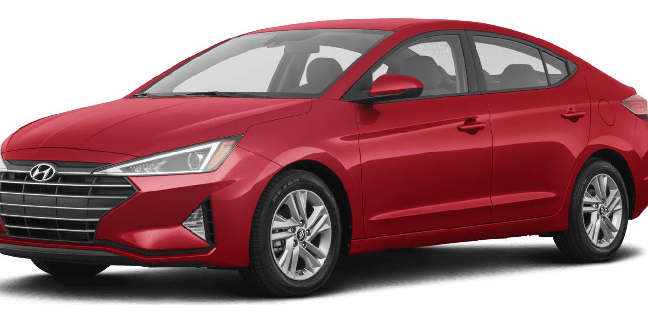 HYUNDAI ELANTRA 2019 KMHD74LF6KU816366 image