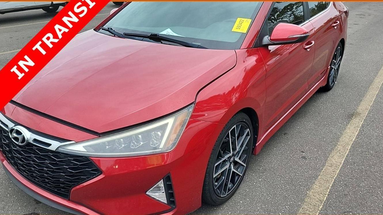 HYUNDAI ELANTRA 2019 KMHD04LB0KU831396 image