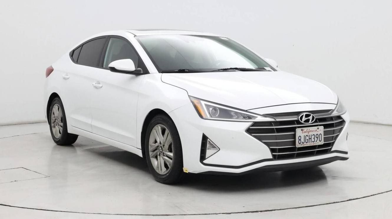 HYUNDAI ELANTRA 2019 5NPD84LF4KH447986 image