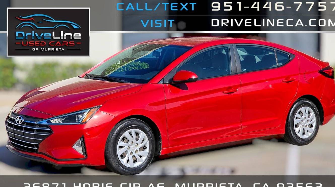 HYUNDAI ELANTRA 2019 5NPD74LF6KH466087 image