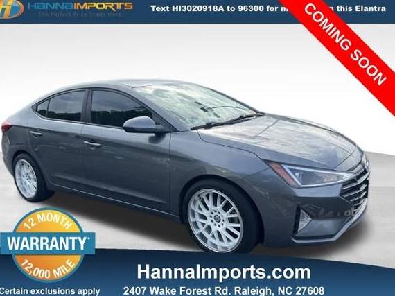 HYUNDAI ELANTRA 2019 5NPD84LF1KH483151 image