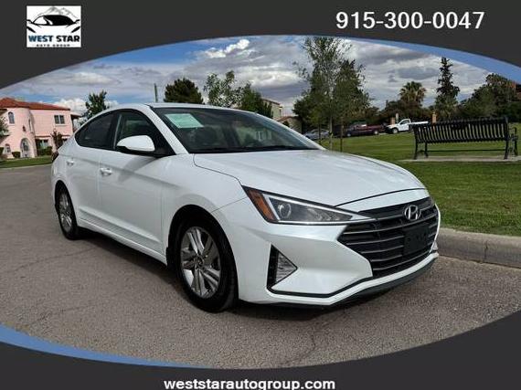 HYUNDAI ELANTRA 2019 5NPD84LF8KH477217 image