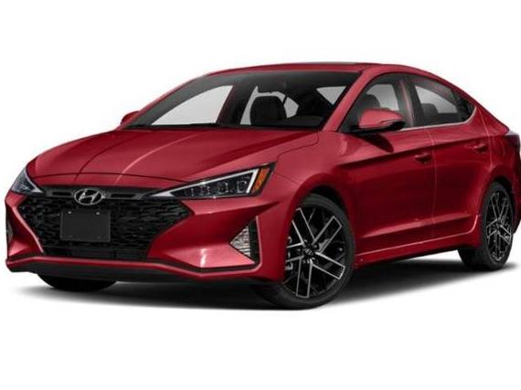 HYUNDAI ELANTRA 2019 KMHD04LB4KU833250 image