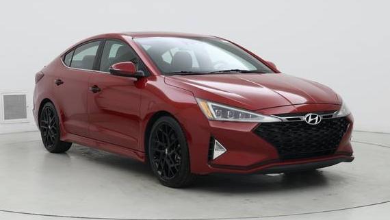 HYUNDAI ELANTRA 2019 KMHD04LBXKU831387 image