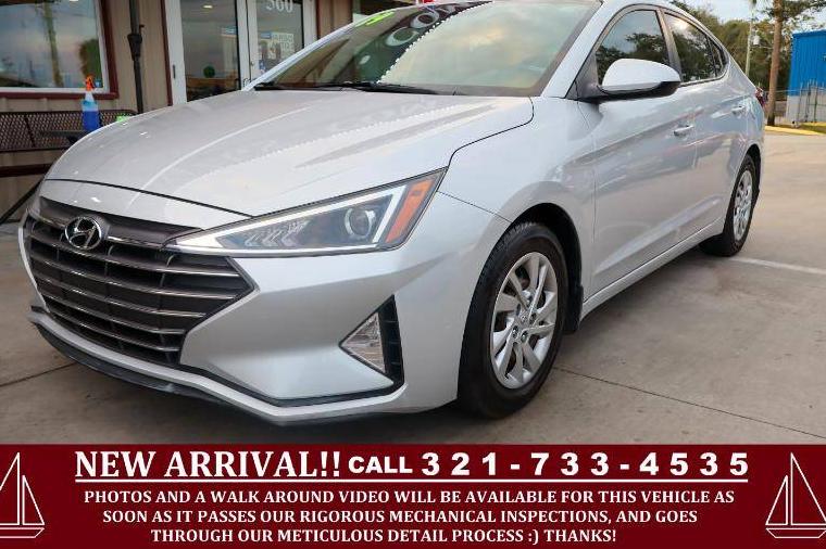 HYUNDAI ELANTRA 2019 KMHD74LF7KU783345 image