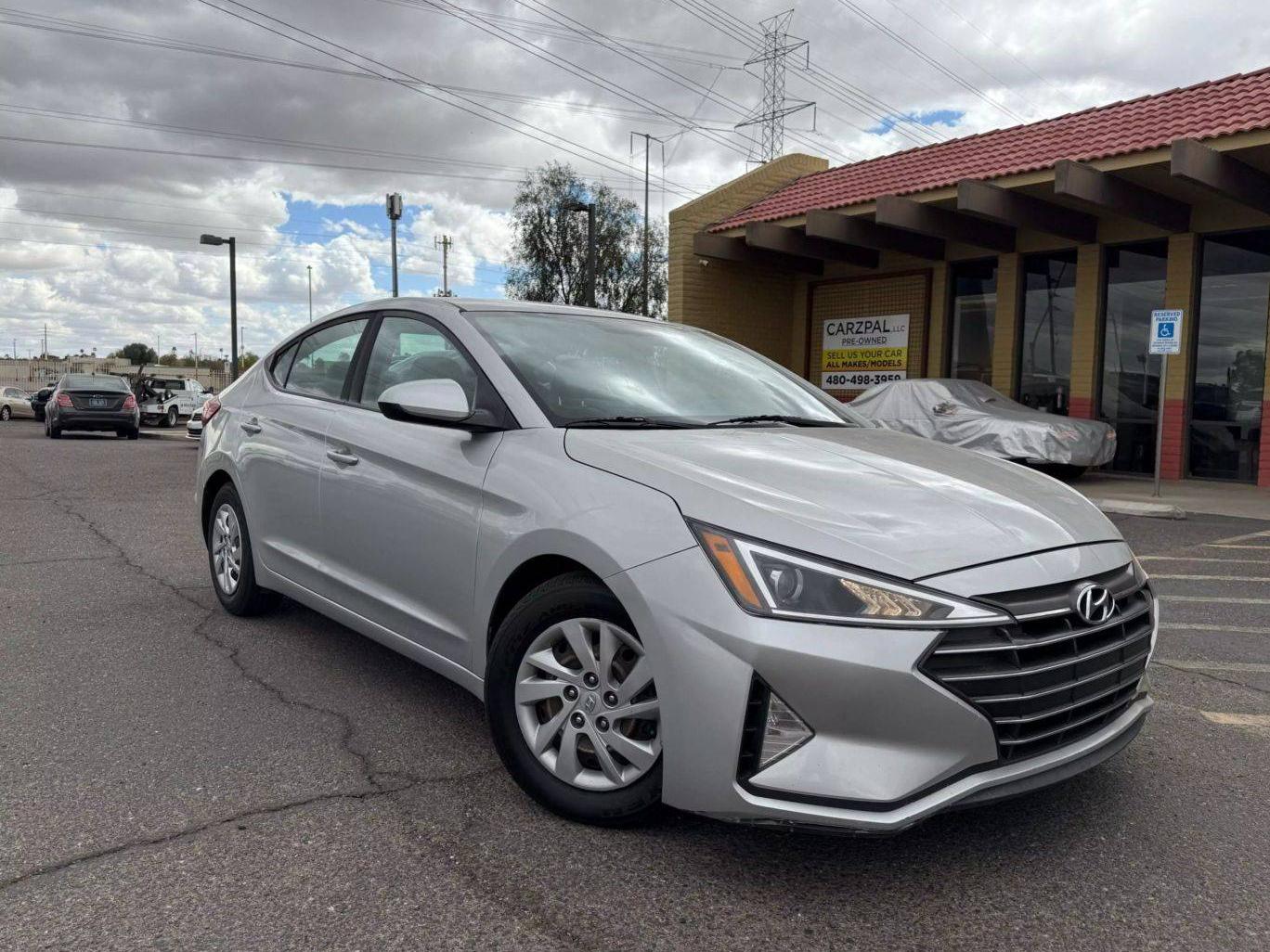 HYUNDAI ELANTRA 2019 5NPD74LF7KH464896 image