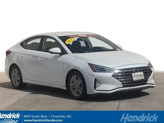 HYUNDAI ELANTRA 2019 5NPD84LF9KH431945 image
