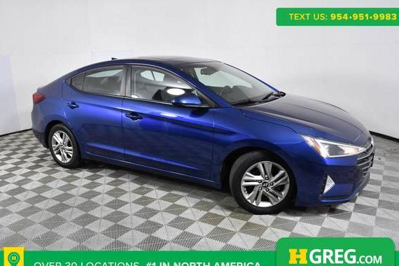 HYUNDAI ELANTRA 2019 5NPD84LF9KH435493 image