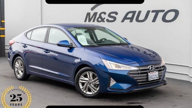 HYUNDAI ELANTRA 2019 5NPD84LF2KH441491 image