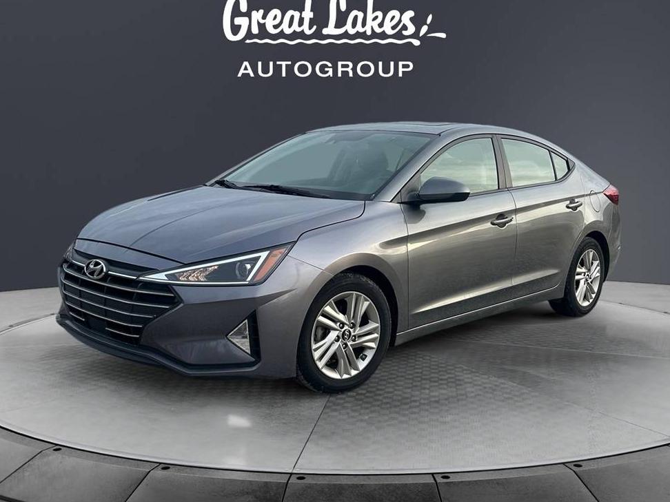 HYUNDAI ELANTRA 2019 5NPD84LF7KH405604 image