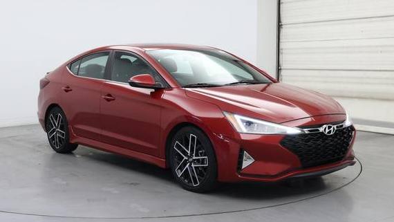 HYUNDAI ELANTRA 2019 KMHD04LB8KU811560 image