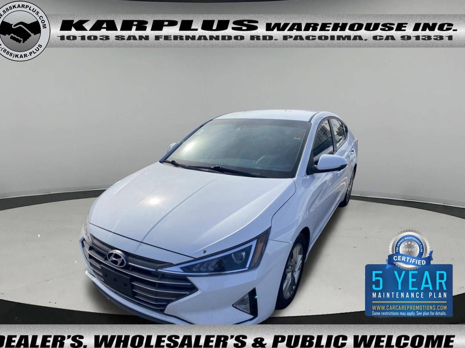 HYUNDAI ELANTRA 2019 5NPD84LF3KH417488 image