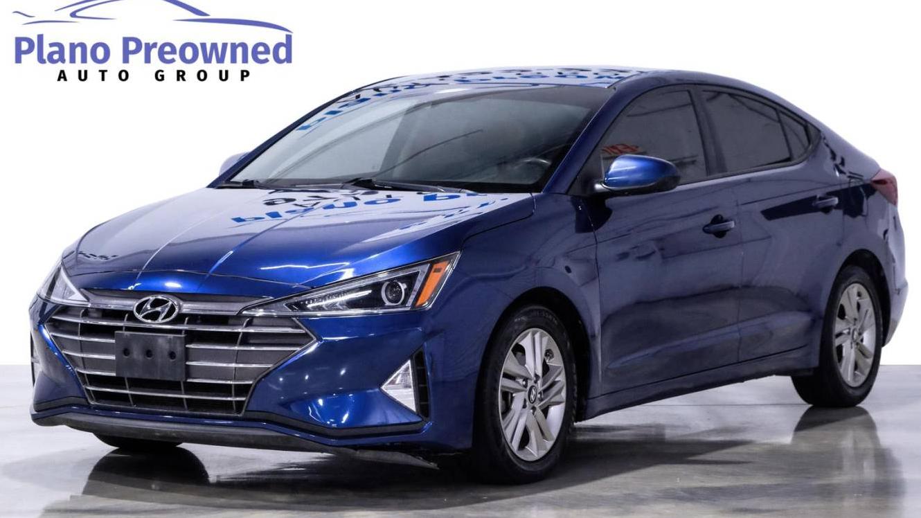 HYUNDAI ELANTRA 2019 5NPD84LF4KH441847 image