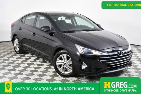 HYUNDAI ELANTRA 2019 5NPD84LF8KH452334 image