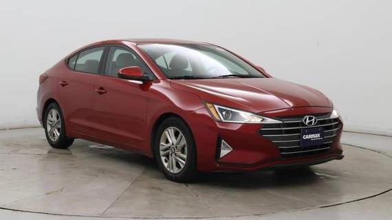 HYUNDAI ELANTRA 2019 5NPD84LF9KH424378 image