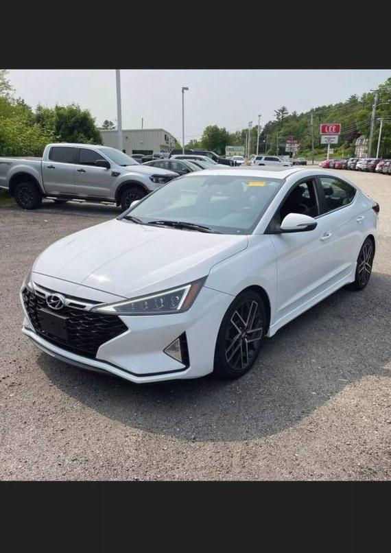 HYUNDAI ELANTRA 2019 KMHD04LBXKU834872 image