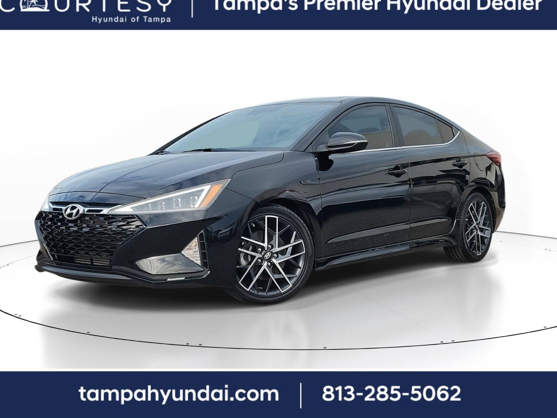 HYUNDAI ELANTRA 2019 KMHD04LB1KU821461 image