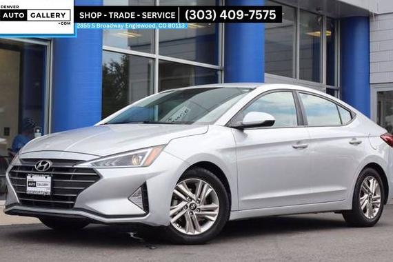 HYUNDAI ELANTRA 2019 5NPD84LF0KH470410 image