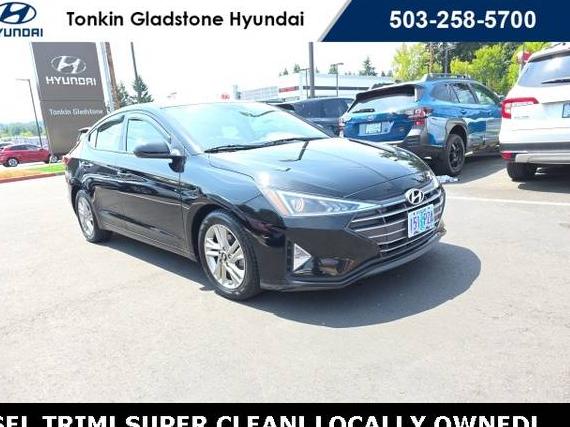 HYUNDAI ELANTRA 2019 5NPD84LF3KH411500 image