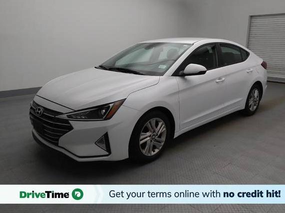 HYUNDAI ELANTRA 2019 5NPD84LF3KH475309 image