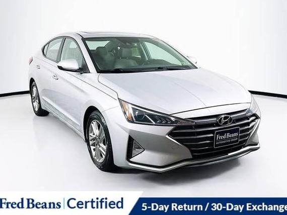 HYUNDAI ELANTRA 2019 KMHD84LF2KU787705 image