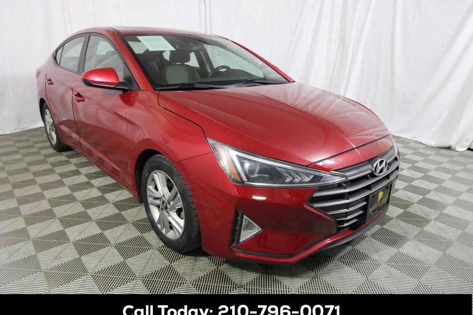 HYUNDAI ELANTRA 2019 5NPD84LF6KH412611 image