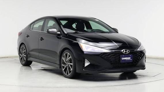 HYUNDAI ELANTRA 2019 KMHD04LB1KU828443 image