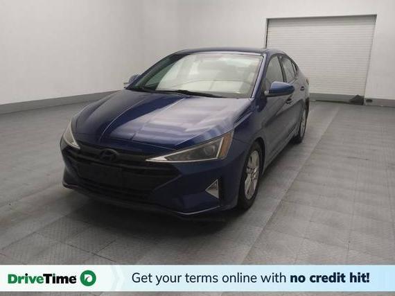 HYUNDAI ELANTRA 2019 5NPD84LF6KH466216 image